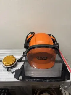 OREGON 林業用ヘルメット フェイスガード付き　STIHL 林業用メジャー