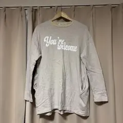 Americana ベージュ 長袖Tシャツのサムネイル