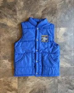 【70s USA製】Swingster ミシュラン パフベスト ブルー Mのサムネイル