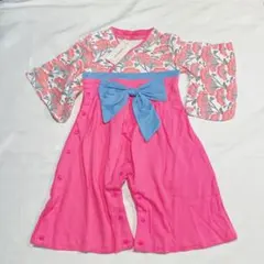 新品未使用 ベビー袴ロンパース 80サイズ