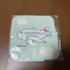 日本航空 ボーイング　タオルハンカチ　ハンカチ　JAL ジャパンエアラインのサムネイル