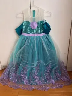 アリエル風　ドレス　ディズニー　130cm