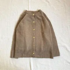 ※ ネムノキ様※バンヤードストーム　ウールカシミヤ混　ニットカーディガン金ボタン