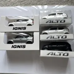 プルバックカー スズキ アルト イグニス　5点SETのサムネイル