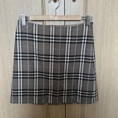BURBERRY チェック柄タイトスカート