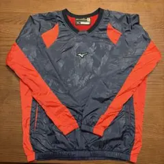 Mizuno Global Elite L ネイビー レッドウインドブレーカー