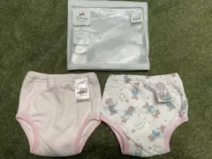ミニーマウス トイトレパンツ 4層　2枚セット 90