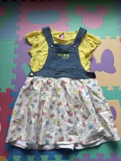BCBG GIRLS ジャンバースカート 7号