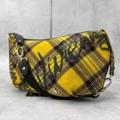 超美品VIVIENNE WESTWOOD ヴィヴィアン チェック ワンショルダー