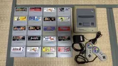 Nintendo スーパーファミコン 本体➕ソフト14本 - メルカリ