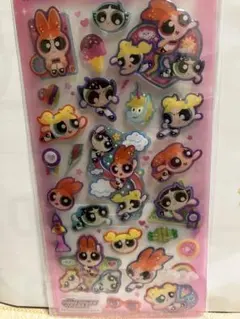 【正規品】　パワーパフガールズドロップジェリーシール