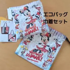 ファンダフルディズニー限定　ベリーベリーミニー　巾着　エコバック