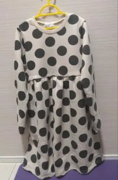 【未使用品/タグ付き】WILL MERY ドット柄ワンピース 130cm