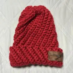 MILSOL SMURF レッド ニットキャップ 帽子 ユニセックス