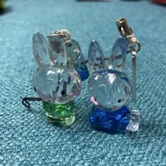 ミッフィー　MIFFY クリアキーホルダー　ストラップ　約4cm