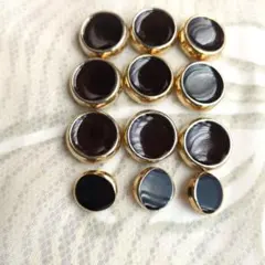 ボタン　ゴールド系④