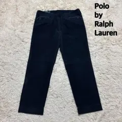 希少 ポロバイラルフローレン チノパン コットンツイル ピーチスキン 起毛 34