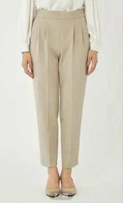 ダブルクロス テーパード パンツ XS グリーンレーベルリラクシング