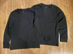 ユニクロ 極暖ヒートテックコットンクルーネックTシャツ 130