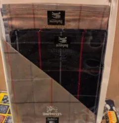【未使用】BURBERRY ハンカチ ３ｐ 格子柄