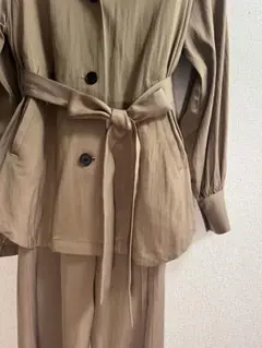 PUBLIC TOKYO ベージュ セットアップ