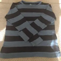 UNIQLOボーダー長袖カットソー120cm