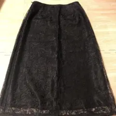 【新品タグ付き】スカート　CERCHIO セルッチオ　黒　レース