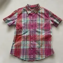 Ralph Lauren 半袖チェックシャツ サイズ7
