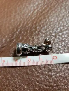 シルバー925 ツインベルのキーホルダー・チャーム ロンワンズ風