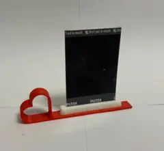 チェキ　フォトスタンド　ハート