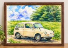 MAZDA R360 COUPE イラスト 額装品 - メルカリ