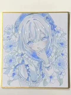 ろ*こ様 オリジナル手描きイラスト　女の子