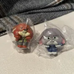 ディズニー　すねてマス　フィギュアコレクション そのに　ズートピア　2点セット