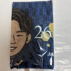 モバガチャ サッカー日本代表 中村敬斗 フェイスタオル - メルカリ