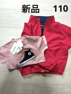新品　CONVERSE 　半袖Tシャツ　UNIQLO　110　男の子　まとめ売り