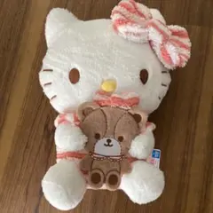 ハローキティ ぬいぐるみ クマ付き プライズ クレーンゲーム