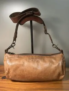 Butler Verner Sails / 本革ポニーメッシュ ショルダーバッグ