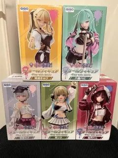【新品未開封】GiGO限定　ぶいすぽっ！　フィギュア　5体セット