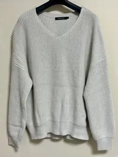 AMERICAN HOLIC Vネックローゲージニット