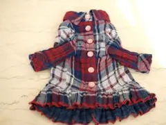 アトリエgg チェック柄ワンピース アトリエggビックチェックワンピースsize19ハーフ GG MADE IN TOKYO