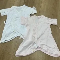 ベビー コンビ肌着 2枚セット　ユニクロ