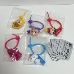 【新品】クレヨンしんちゃん カラフルマルチチャーム　5種類セット