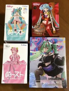 FIGURIZMα 初音ミク-Punk！ ぬーすと 桜ミク 初音ミク 椿　セット