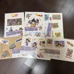 ドラゴンボール　スナップコレクション　ステッカーコンプリートセット