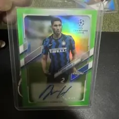 Achraf Hakimi インテル・ミラン オートグラフカード 41/99
