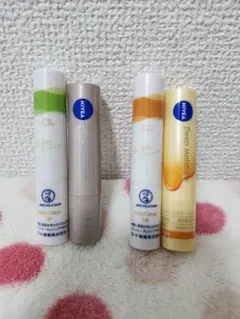 【セット売り】メンソレータム/ニベア リップ 4種
