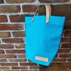 The Container Shop キャンバストートバッグ ブルー