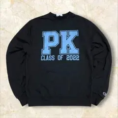 m*a様 Champion PK 刺繍ロゴ スウェットトレーナー USメンズ ブ