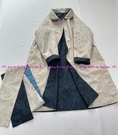 2026年最新】着物リメイク大島紬コートの人気アイテム - メルカリ