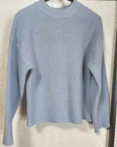 index ニット　水色　匿名配送 　Mサイズ